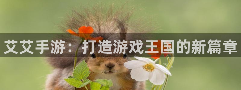 恒盛娱乐登录：艾艾手游：打造游戏王国的新篇章